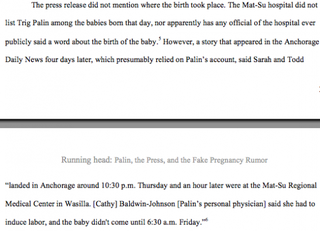 Illustration for article titled Did Sarah Palin Carry Out the Biggest Hoax in American Political History?